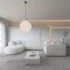 Echtleder U-Form XL Wohnlandschaft Liberia