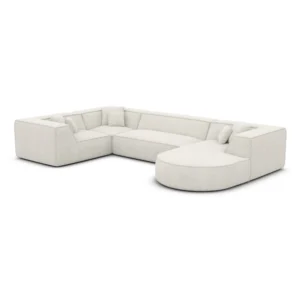 Bouclé U-Form XL Wohnlandschaft Liberia