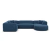 Strukturstoff U-Form XL Wohnlandschaft Liberia