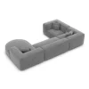 Samtstoff U-Form XL Wohnlandschaft Liberia