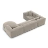 Samtstoff U-Form XL Wohnlandschaft Liberia