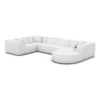 Echtleder U-Form XL Wohnlandschaft Liberia