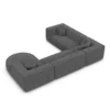 Bouclé U-Form XXL Wohnlandschaft Liberia