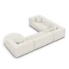 Bouclé U-Form XXL Wohnlandschaft Liberia