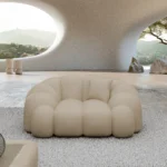 Kunstleder Sessel Liora