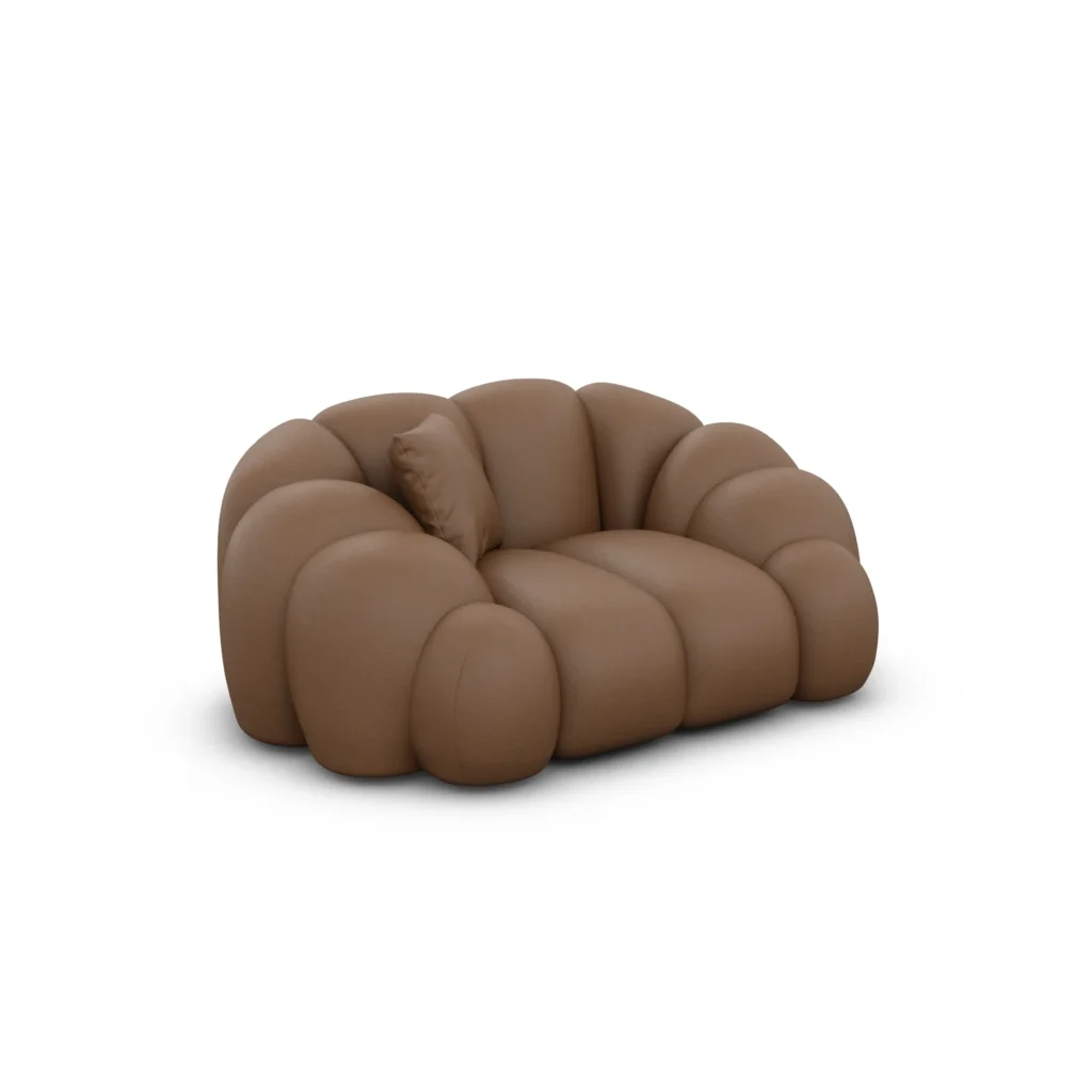 Kunstleder Sessel Liora