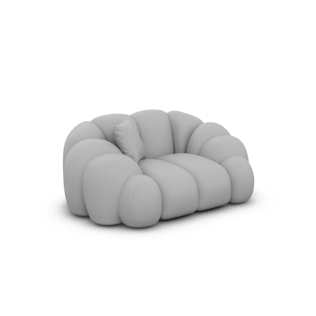 Kunstleder Sessel Liora