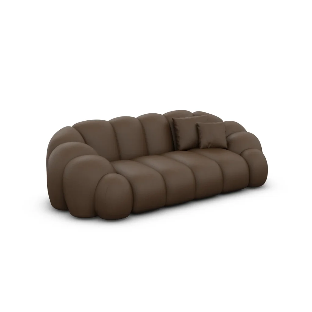 Echtleder 2-Sitzer Couch Liora