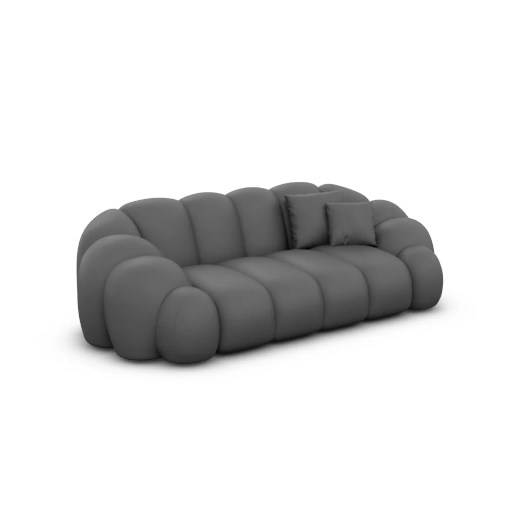 Echtleder 2-Sitzer Couch Liora