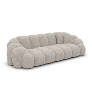 Bouclé 3-Sitzer Couch Liora