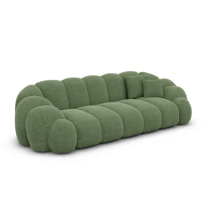 Strukturstoff 3-Sitzer Couch Liora