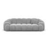 Samtstoff 3-Sitzer Couch Liora