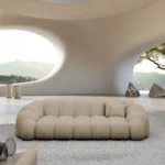 Kunstleder 3-Sitzer Couch Liora