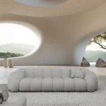 Kunstleder 4-Sitzer Couch Liora