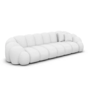Kunstleder 4-Sitzer Couch Liora