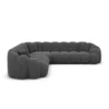 Strukturstoff Ecksofa Liora