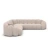 Strukturstoff Ecksofa Liora