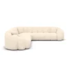 Strukturstoff Ecksofa Liora