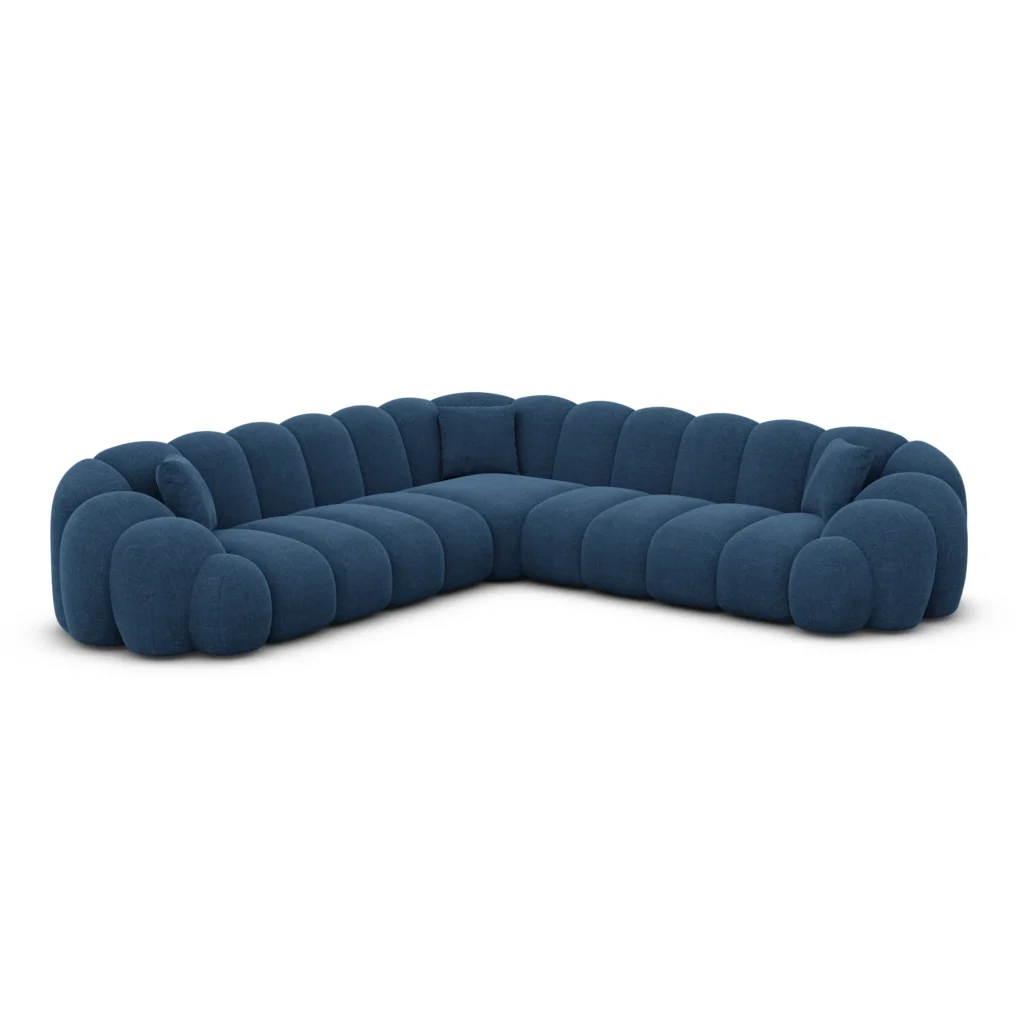Strukturstoff Ecksofa Liora