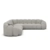Strukturstoff Ecksofa Liora