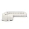 Strukturstoff Ecksofa Liora