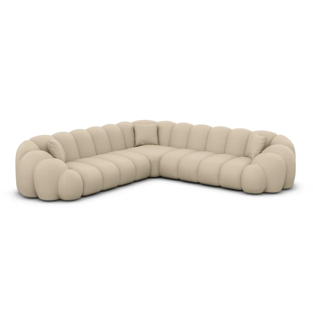 Echtleder Ecksofa Liora