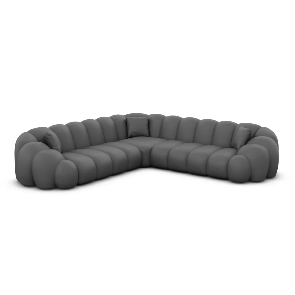 Echtleder Ecksofa Liora