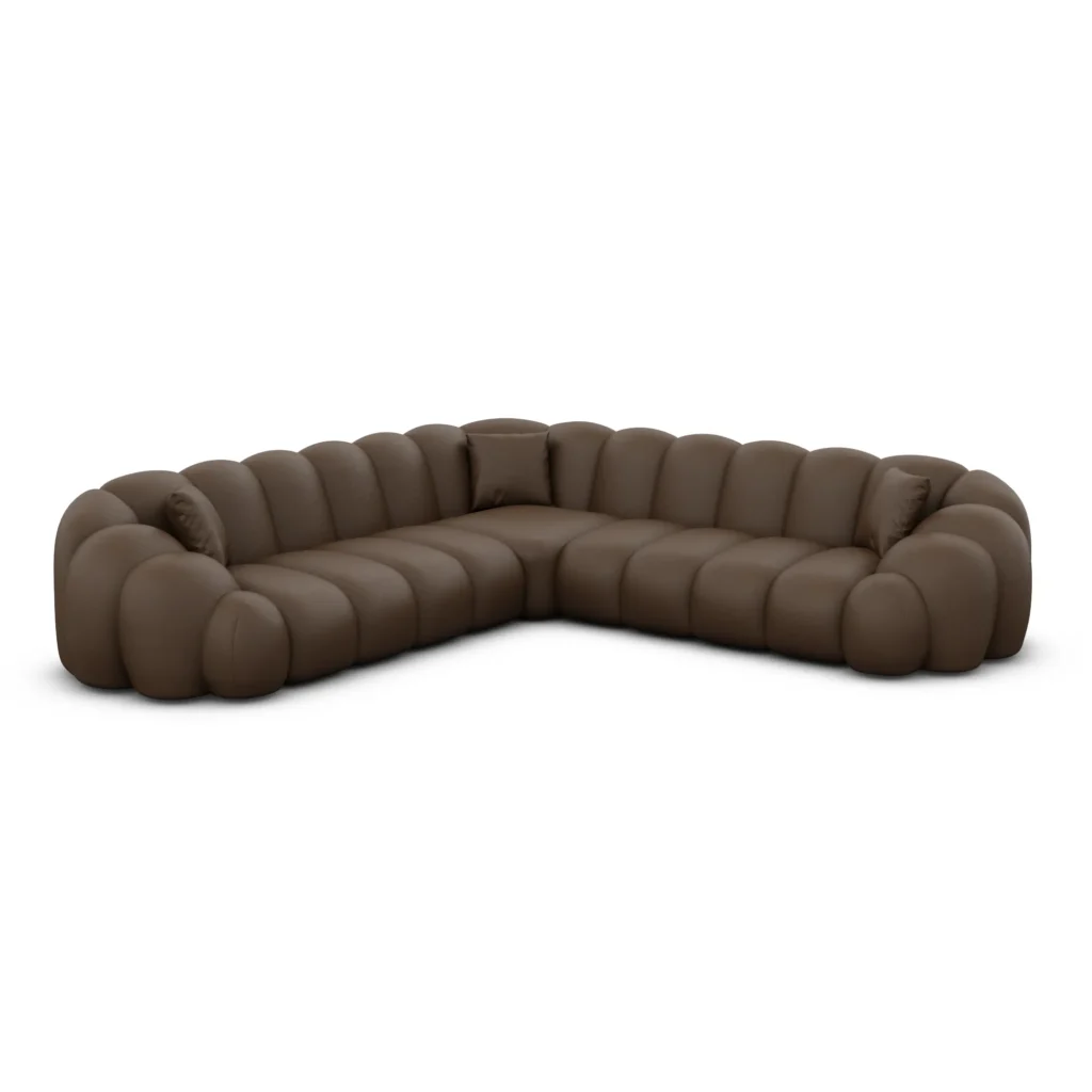 Kunstleder Ecksofa Liora