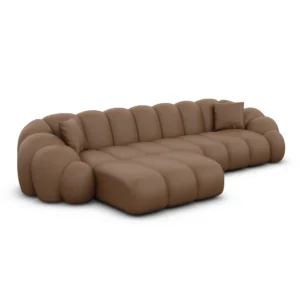 Echtleder L-Form Sofa Liora