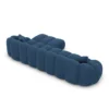 Strukturstoff L-Form Sofa Liora