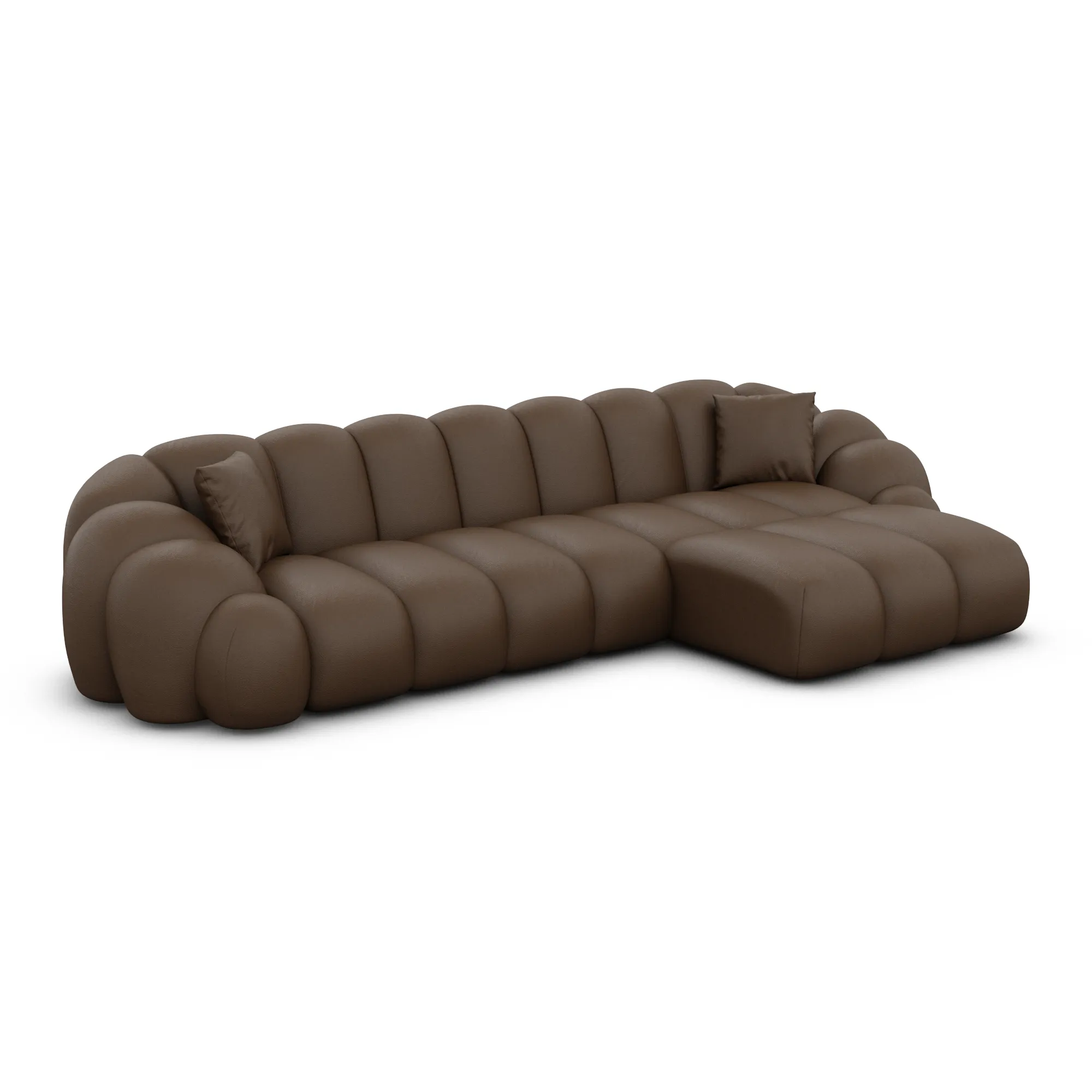 Kunstleder L-Form Sofa Liora