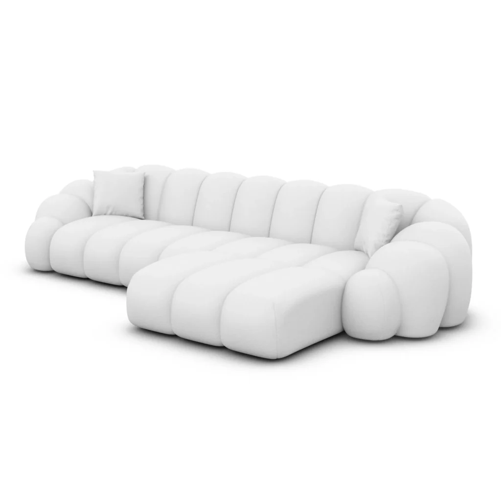 Kunstleder L-Form Sofa Liora