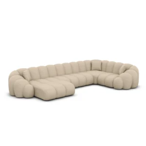 Echtleder U-Form XL Wohnlandschaft Liora