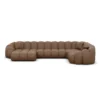 Echtleder U-Form XL Wohnlandschaft Liora