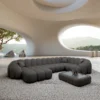 Echtleder U-Form XL Wohnlandschaft Liora