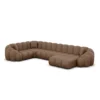 Echtleder U-Form XL Wohnlandschaft Liora