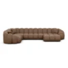 Echtleder U-Form XL Wohnlandschaft Liora