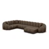 Echtleder U-Form XL Wohnlandschaft Liora