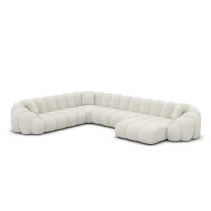 Bouclé U-Form XXL Wohnlandschaft Liora