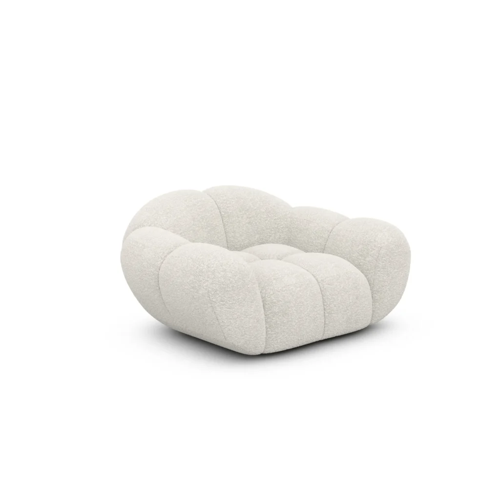 Bouclé Sessel Liva