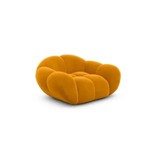 Samtstoff Sessel Liva