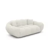 Bouclé 2-Sitzer Couch Liva