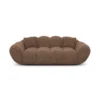 Strukturstoff 2-Sitzer Couch Liva