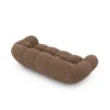Strukturstoff 2-Sitzer Couch Liva