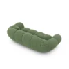 Strukturstoff 2-Sitzer Couch Liva