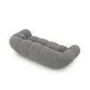 Strukturstoff 2-Sitzer Couch Liva