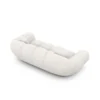 Strukturstoff 2-Sitzer Couch Liva