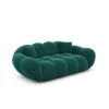 Samtstoff 2-Sitzer Couch Liva