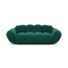 Samtstoff 2-Sitzer Couch Liva