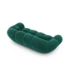 Samtstoff 2-Sitzer Couch Liva